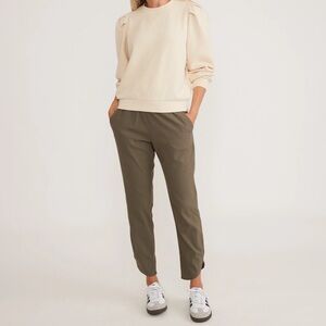 Marine Layer Allison pant olive green M